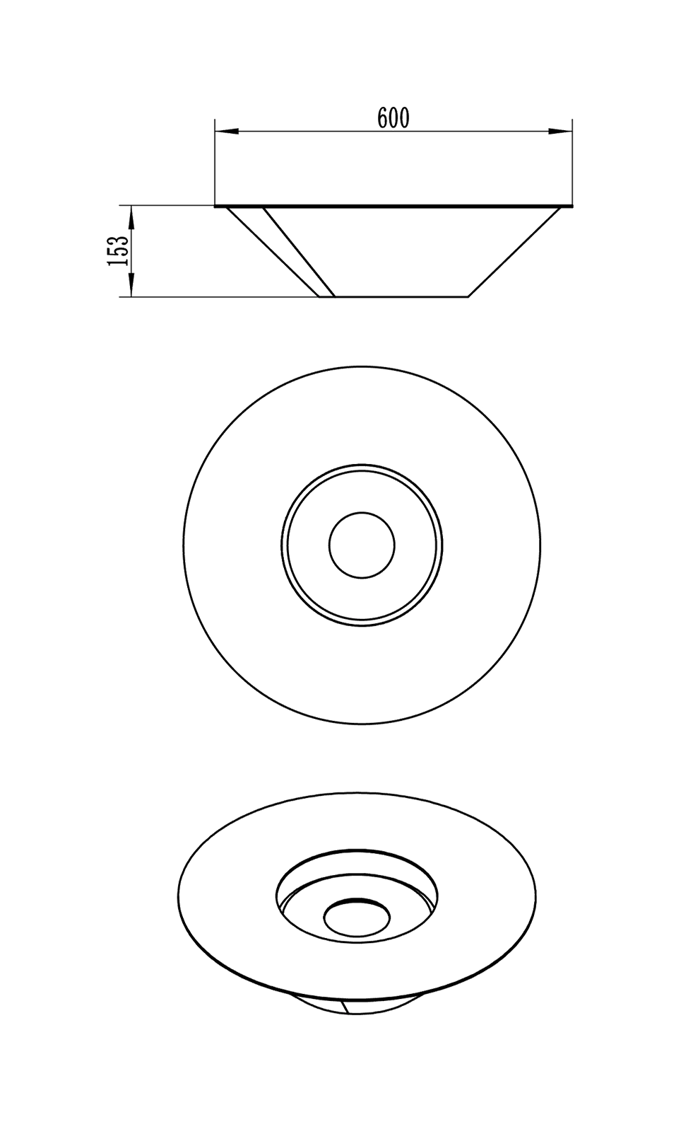 tegning af elipseformet gulv biopejs