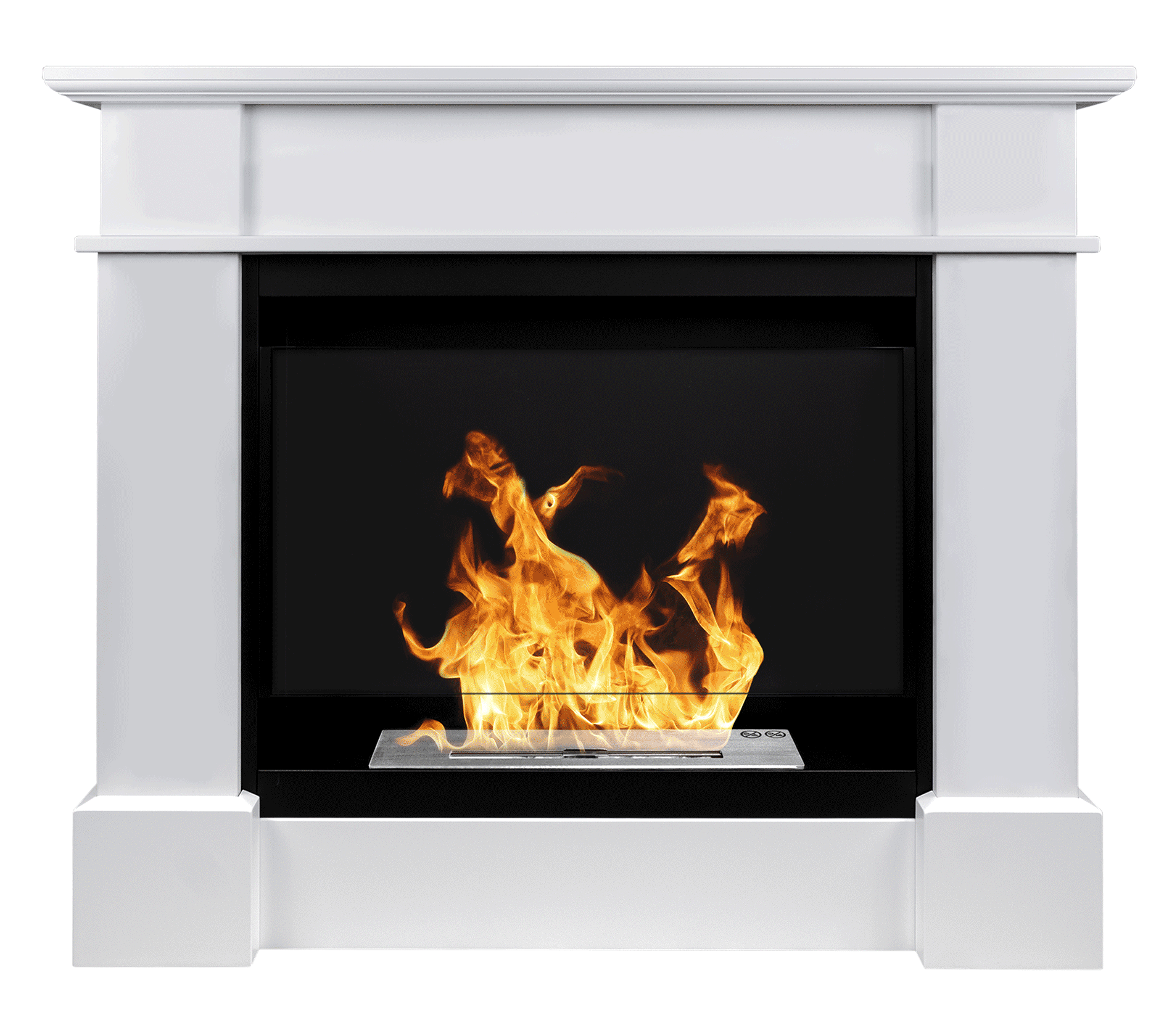 Colosseum Portal Biopejs med Glas – Stilfuld Biopejs uden Skorsten