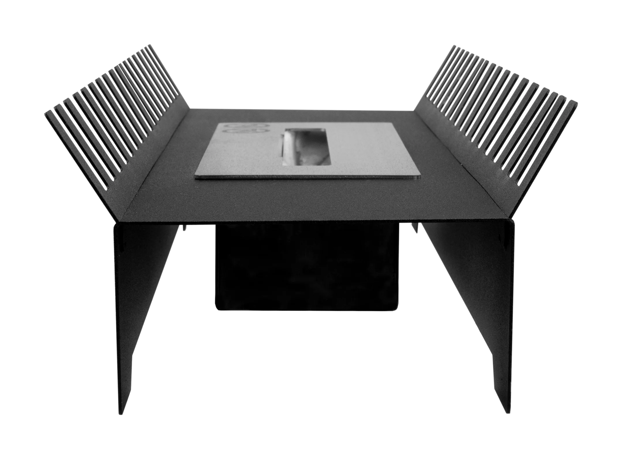 Feniks, brænder og indsats i pejs eller kamin