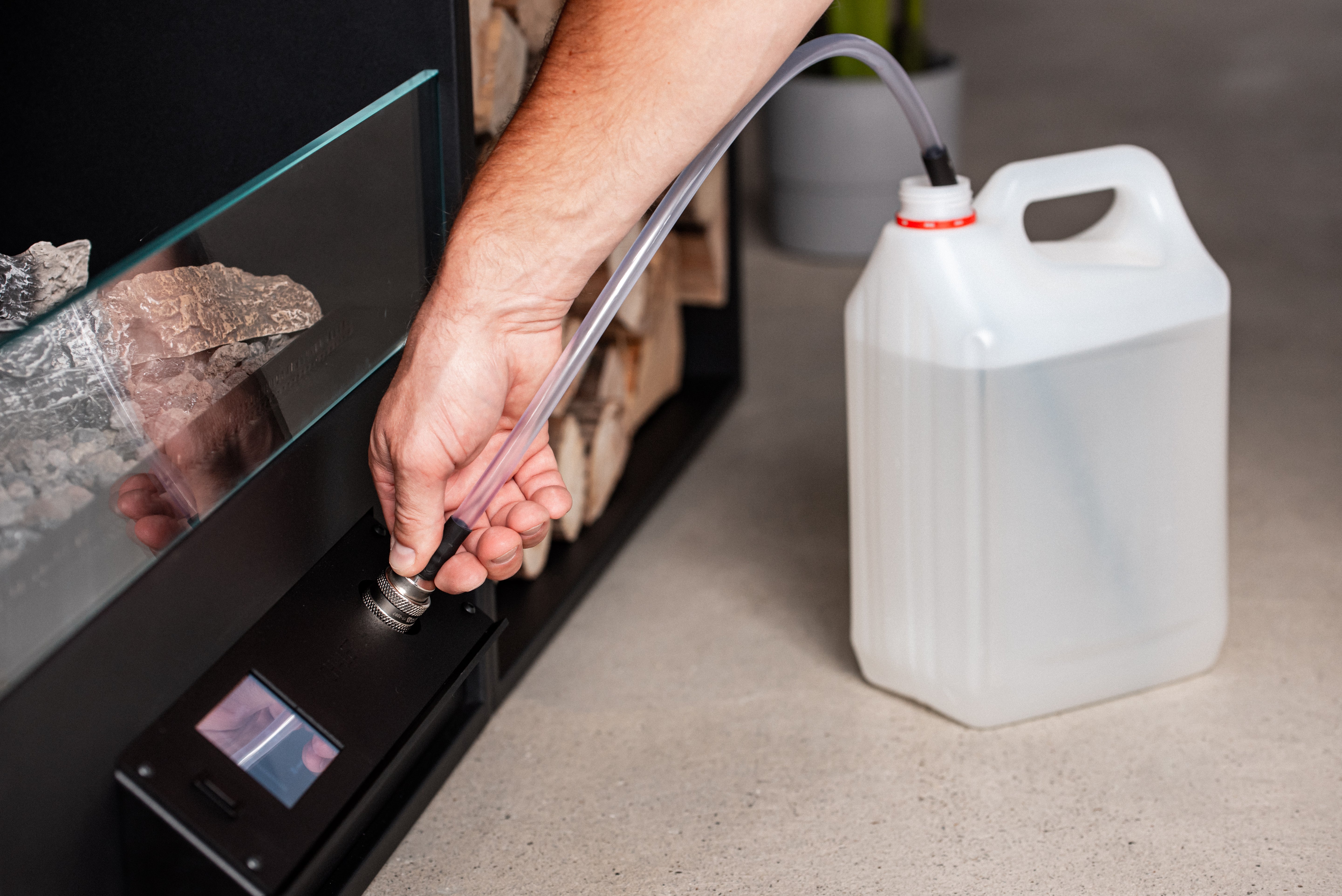 MossWood, automatisk fritstående biopejs fra Neverdark