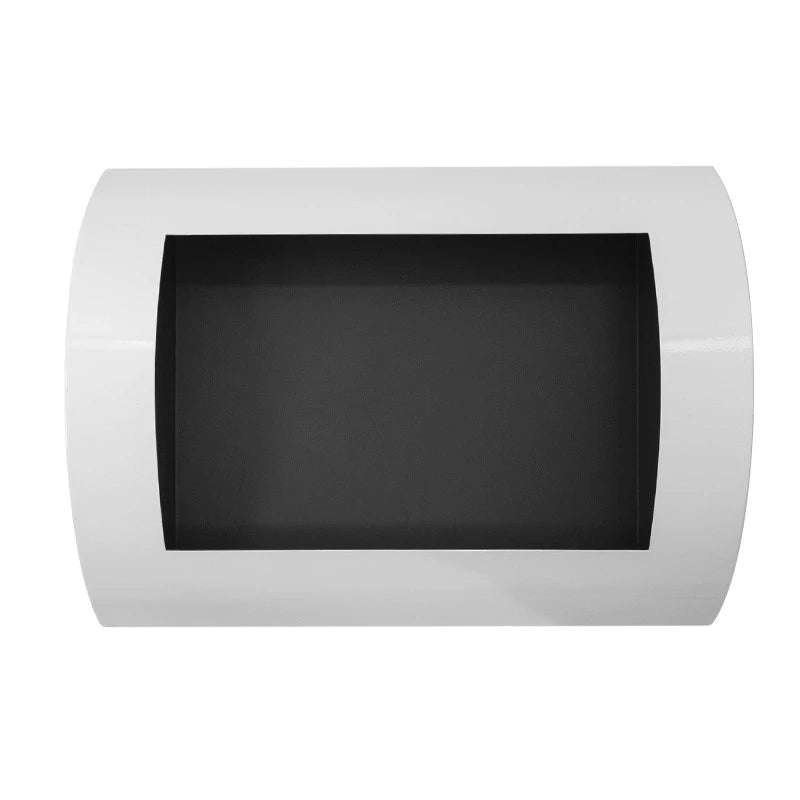 hvid væghængt biopejs