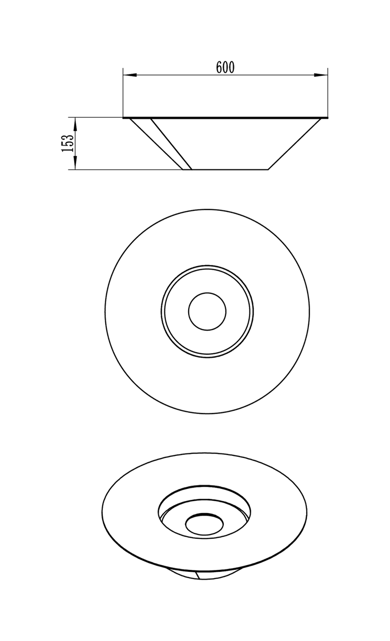 Clima fritstående biopejs  - (diameter 60 cm.)