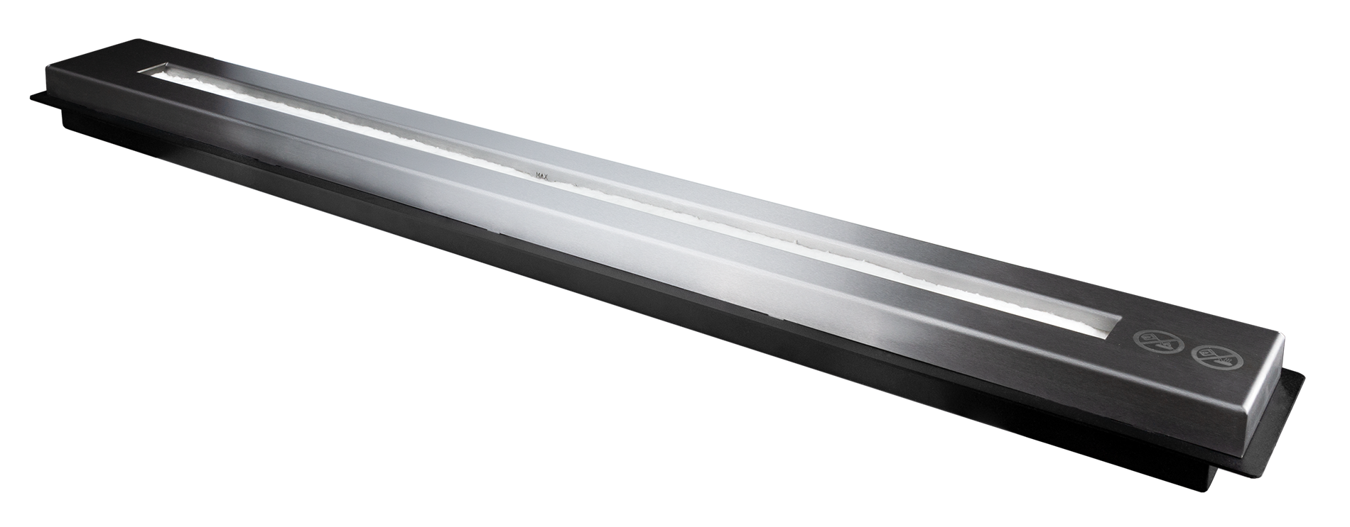 Indbygget indsats liniær brænder 900mm