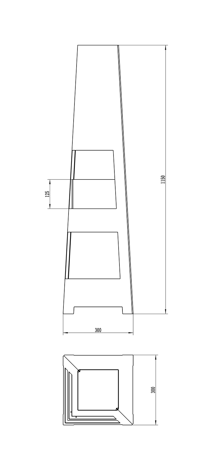 Pyramide biopejs – Røgfri indendørs & udendørs pejs | TÜV-godkendt design
